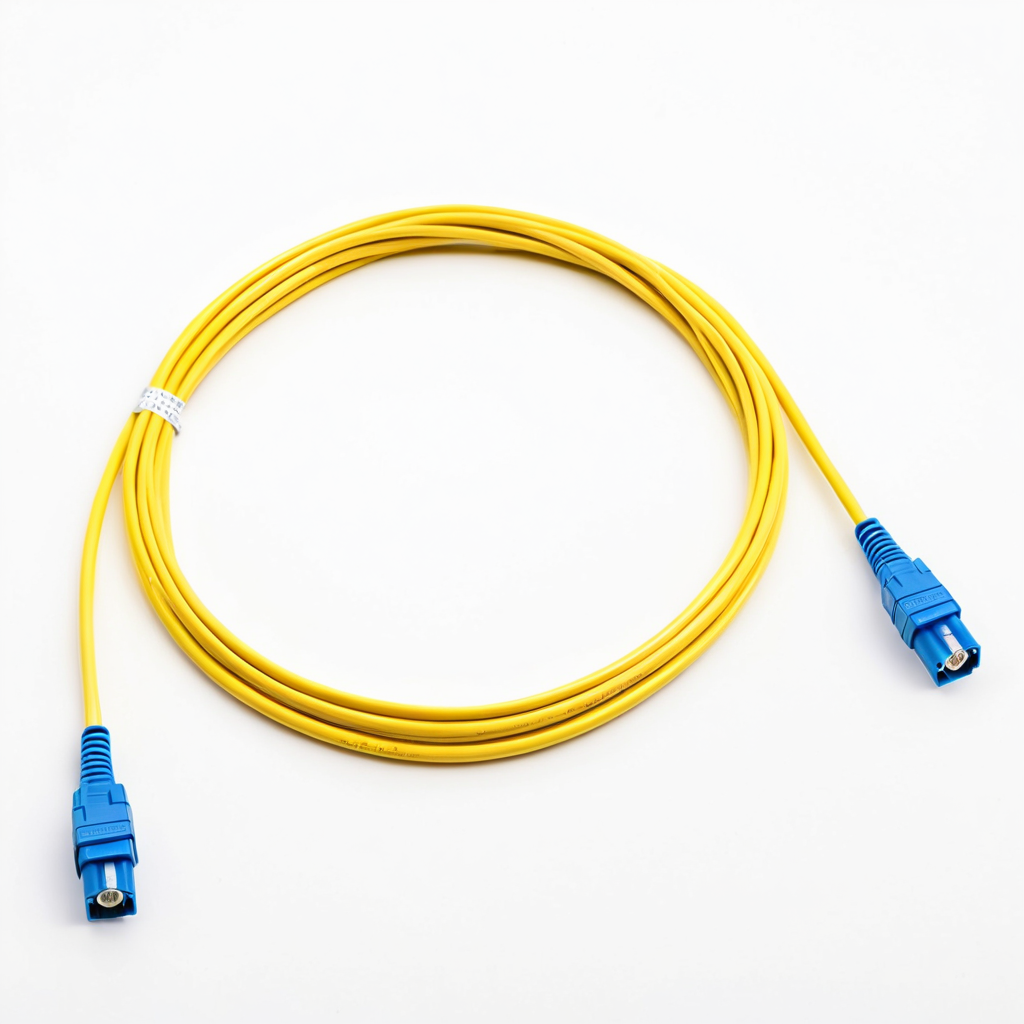 LC-SC Duplex Single Mode Fiber Patch Cord 3m OS2