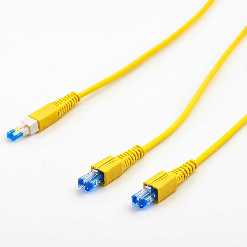 SC-SC Duplex Single Mode Fiber Patch Cord 3m OS2
